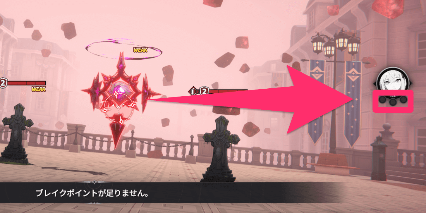 ブレイクポイントを稼ぐと発動できる