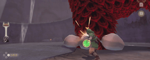 ゼルダSWS_足の爪を全て破壊する