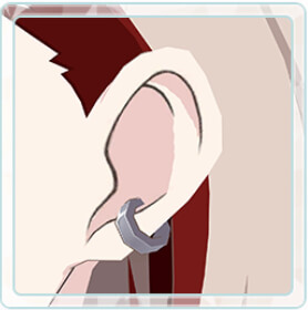 【パンキーライダース】芹沢あさひのイヤリング