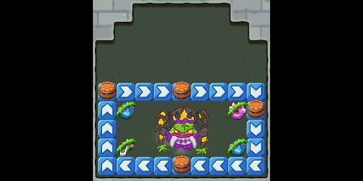 ドラ消し_怪蟲アラグネ盤面