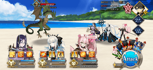 fgo-ワイバーンハント1戦