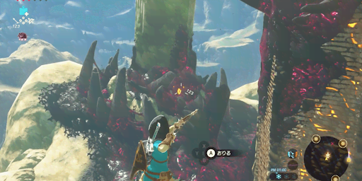 BotW_タバンタの塔を起動する