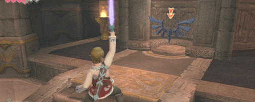 ゼルダSWS_スカイウォードを溜めて放とう