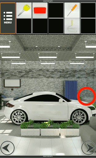 GarageHouse_車の右奥を拡大する