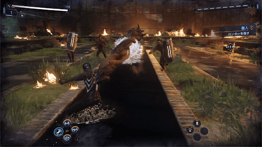 ハンターを倒す