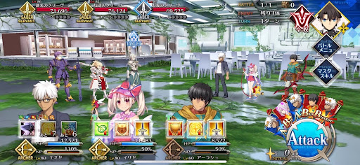 fgo-円卓の騎士のグリーヴだ1戦