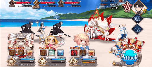 fgo-世界旅行！灼熱の常夏ビーチ！_バトル3