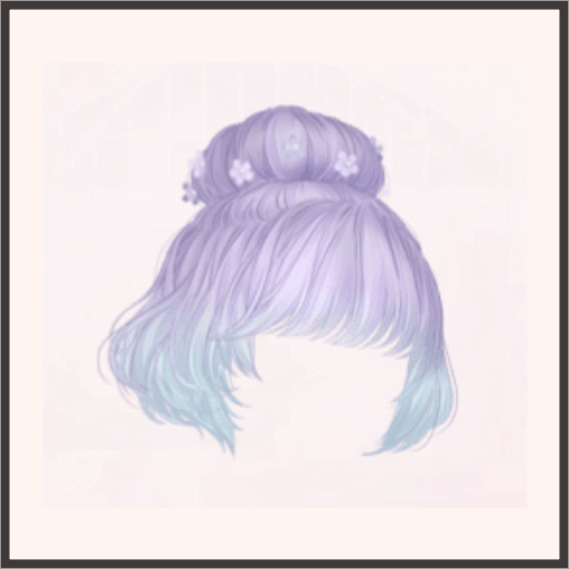 ユメカワヘア（紫）