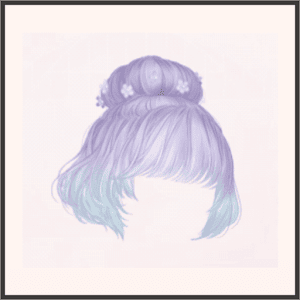 ユメカワヘア（紫）