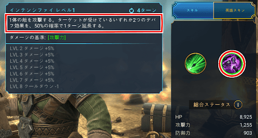 アクティブスキル