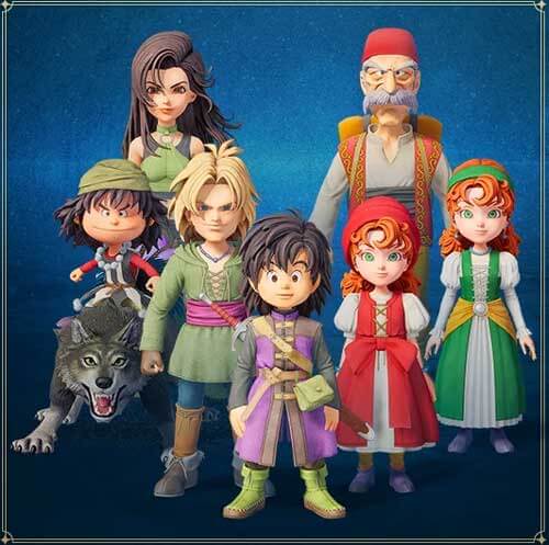 ドラクエ7リイマジンド_ドラクエ9勇者一行なりきり衣装セット