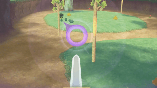 フィローネの森をダウジング