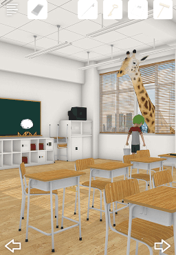 Schoolしょんぼりチャーリーと不思議な教室_魚