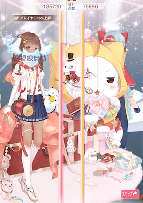 Sランククリアの参考コーデ