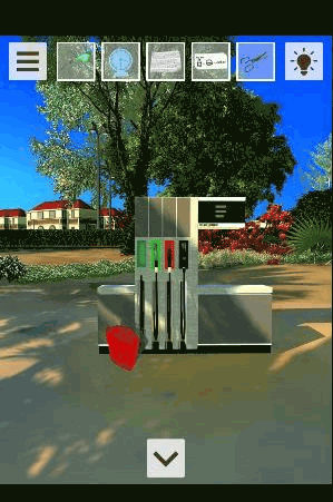 ビーチからの脱出-新作脱出げーむ_ガソリン入りタンク