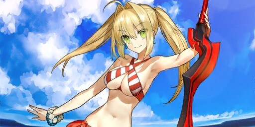 fgo-水着ネロ