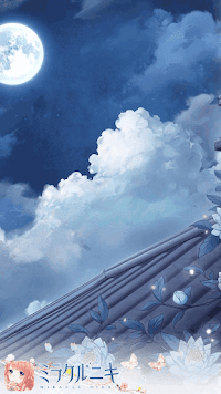 背景＿月下の独酒