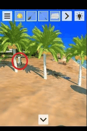 ビーチからの脱出-新作脱出げーむ_時計