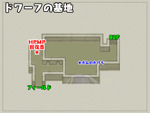 ドワーフの基地
