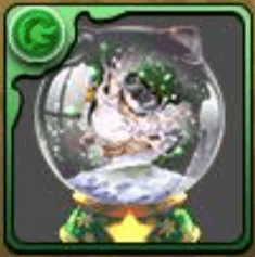 大忙しのサンタゼウス・ディオスのスノードーム