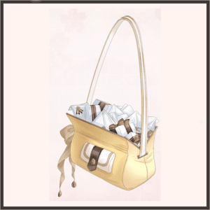 クーリエバッグ-手紙