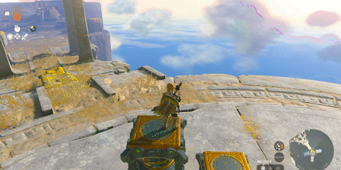 乗った状態で攻撃すると高く飛べる