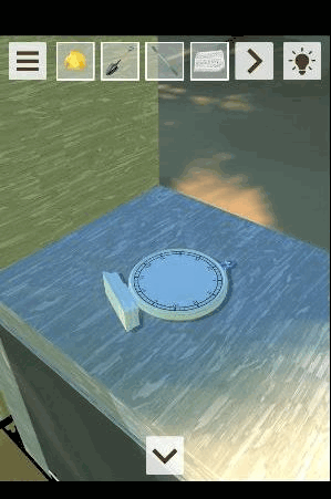 ビーチからの脱出-新作脱出げーむ_時計