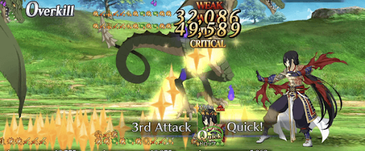 新宿のアサシン（燕青）のクリティカル