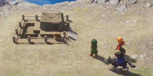 DQ7リイマジンド_化石発掘現場外観