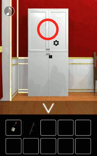 月の見える城からの脱出_時計