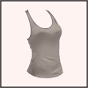 スリムタンクトップ（灰）