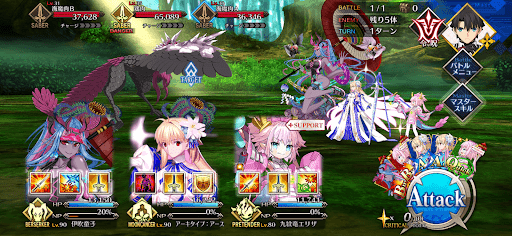 fgo-九紋竜エリザとマスター、梁山泊結成のこと1戦①