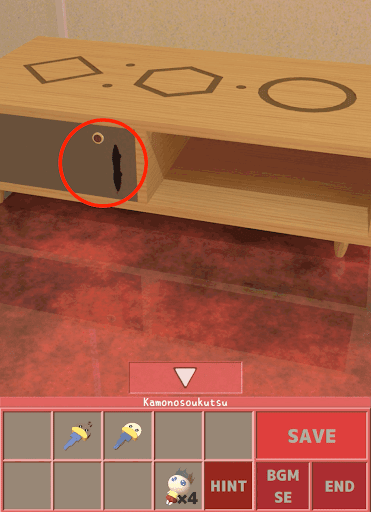 Nunukosgatherings_3階_壁の装置の前_棚_左側の扉を拡大