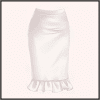 マーメイドスカート（白）