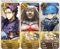 fgo-羅生門イベント　パーティ編成案3