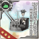 12.7cm連装砲A型改三(戦時改修)＋高射装置