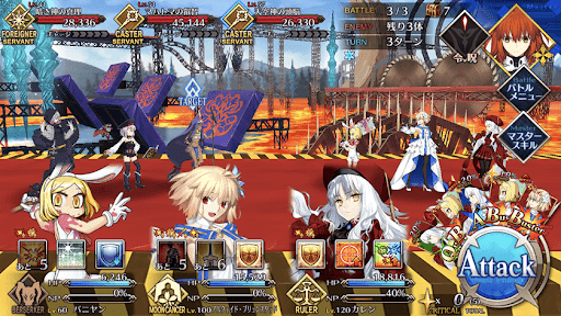 fgo-第弐関門 クイズ！ファイト&amp;ガッツ_バトル3