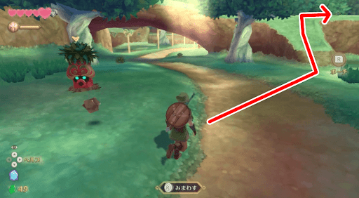 ゼルダSWS_コブーまでの道順2