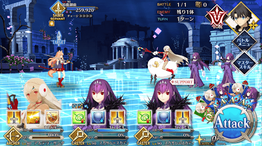 fgo-沈める森の美女③1戦