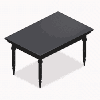 ダイニングテーブル・黒