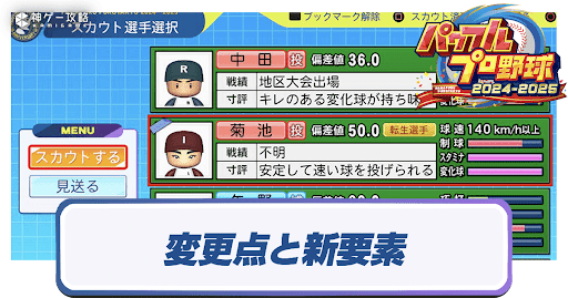 2024年度版の変更点と新要素