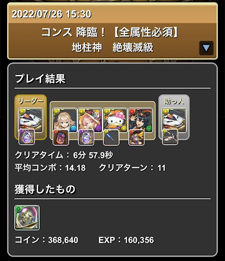 コンス降臨デイトナパーティ