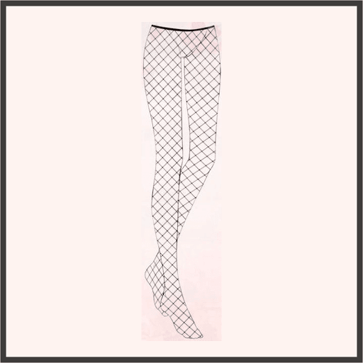 網タイツL