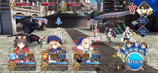 fgo-らぶらぶ鎮圧戦 黄金式場を破壊せよ！_バトル3