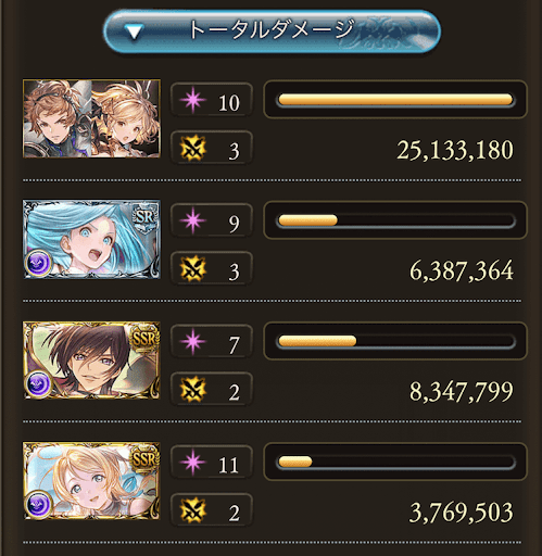 初心者向け3凸90HELL編成_タイム