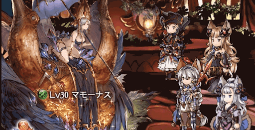 マモーナスとの戦闘