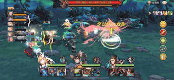 サトリアのバトル中の画面画像