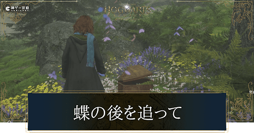 蝶の後を追って