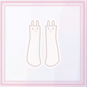 白ウサソックス