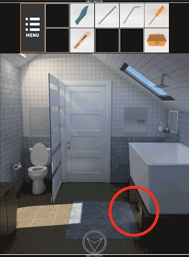 屋根裏部屋からの脱出